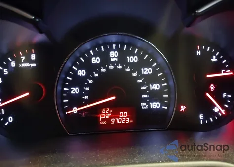 2014 Kia Sorento Lx V6 из США, поврежденный, VIN 5XYKT4A74EG459696